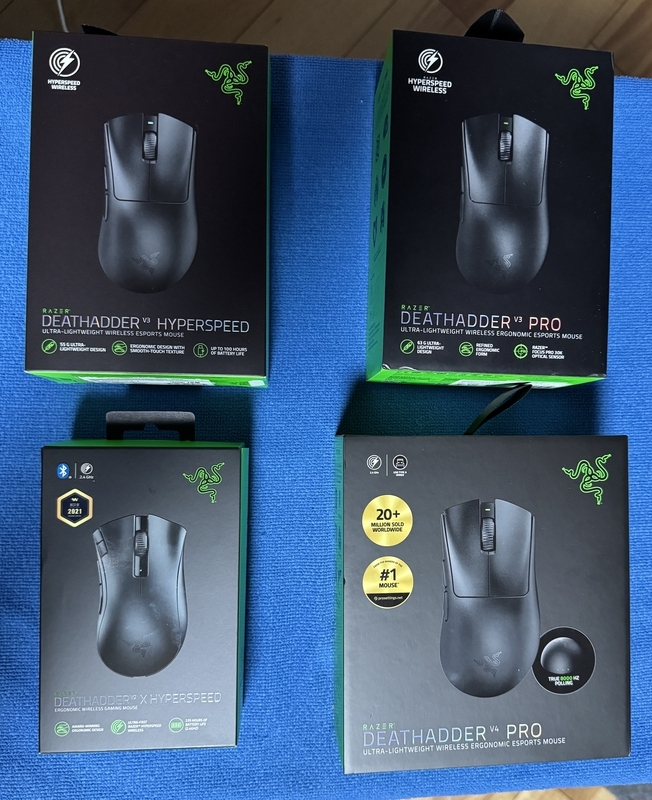 Razer DeathAdder V4 Pro - minecraftから自作PC沼に引き摺りこまれた