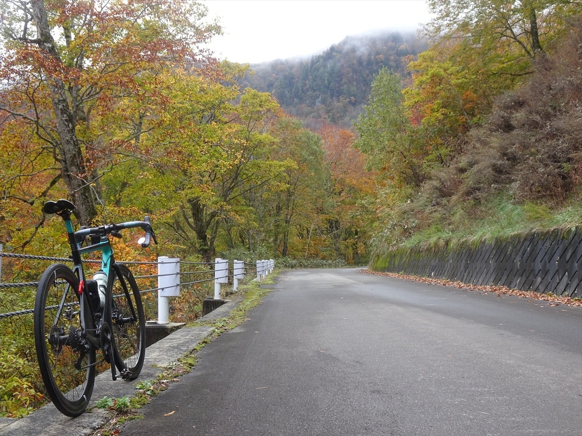 紅葉目当ての秋山郷〜志賀高原サイクリング - 休日はおそとで