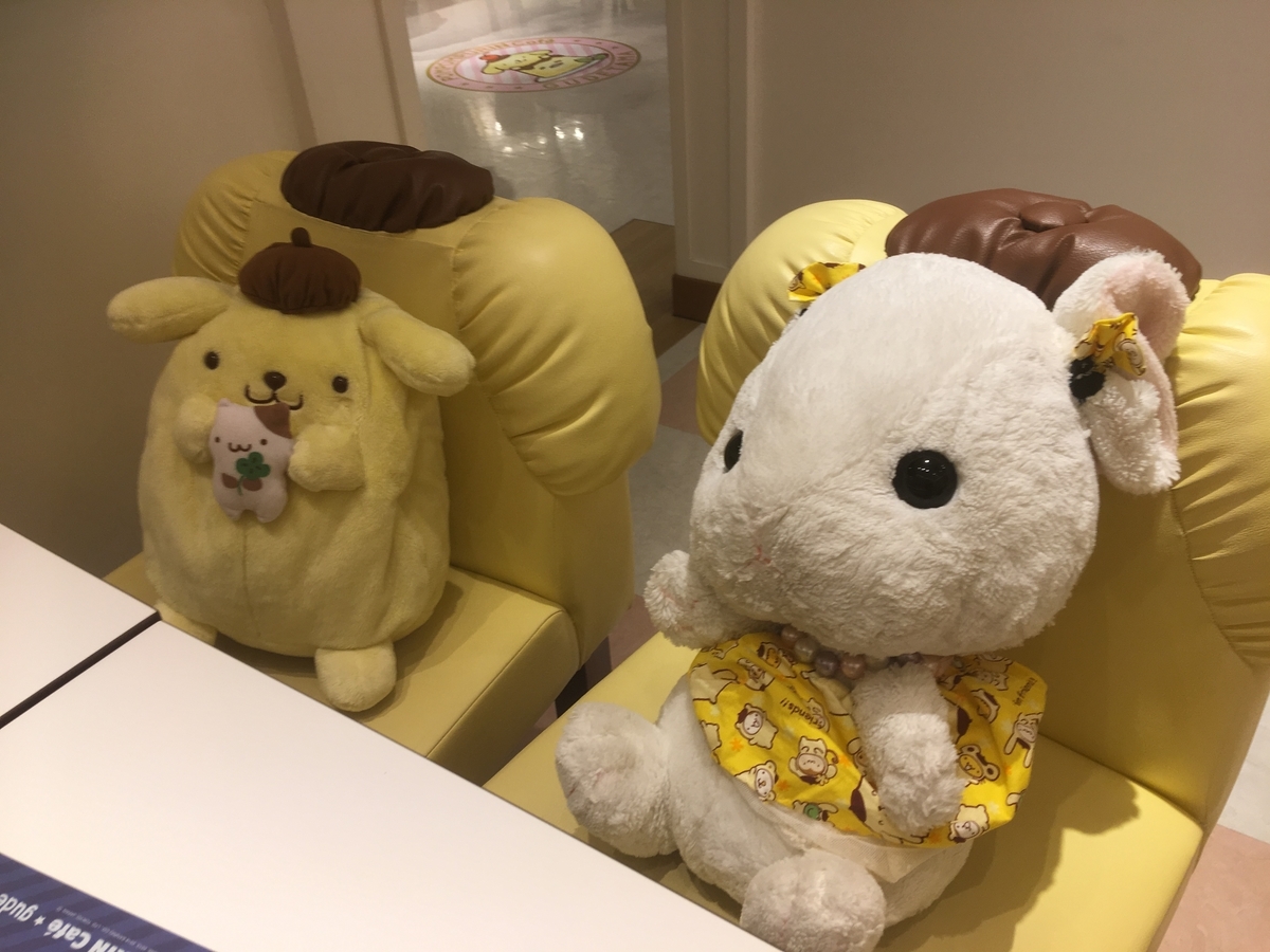 ポムポムプリンカフェに行く！ 原宿・横浜・名古屋・梅田店全国制覇