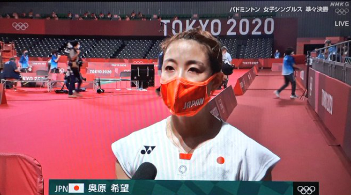 奥原希望インタビュー動画映像!東京オリンピック ...