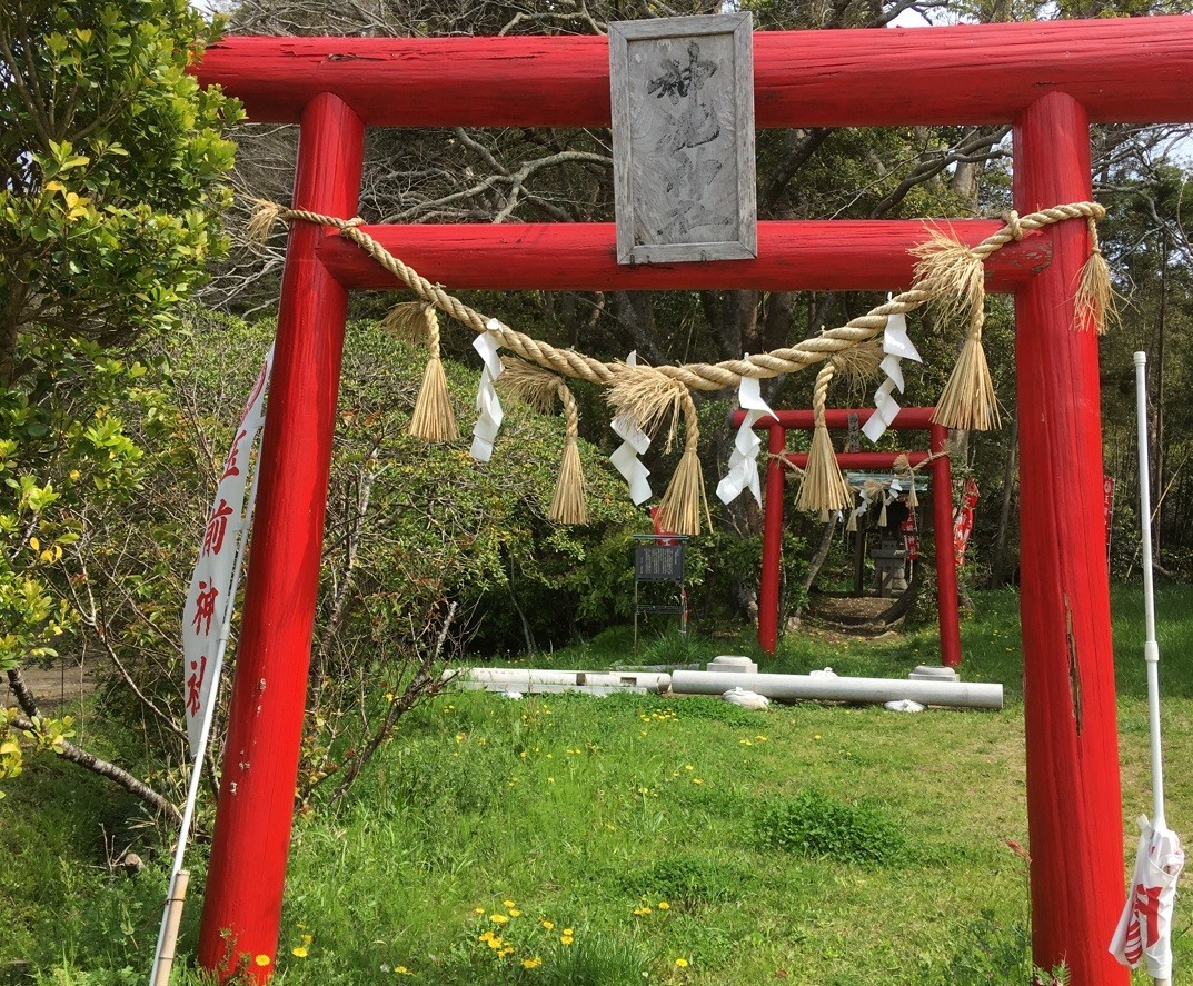 神洗神社と神洗池