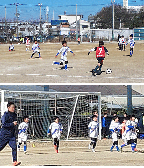 ミレ交流試合４年１