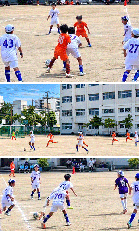 小田FC交流試合４年１