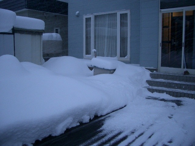 除雪開始前