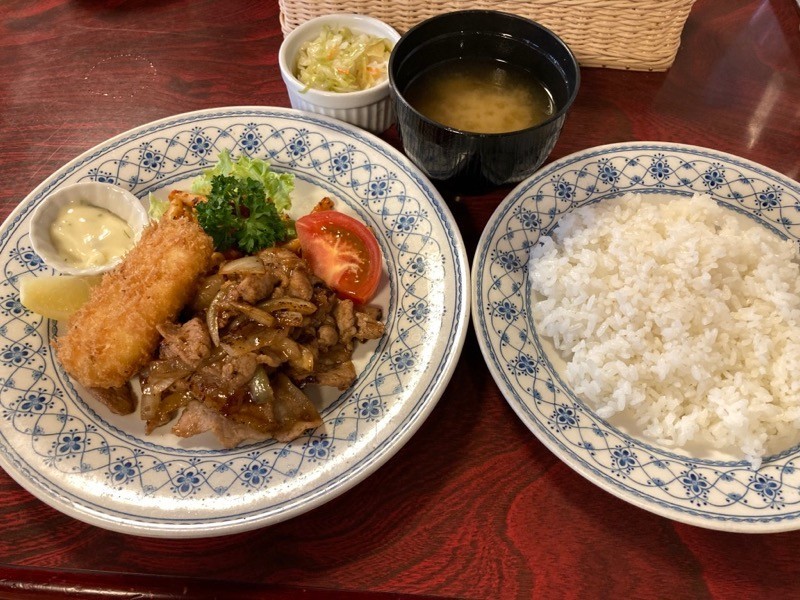 京成津田沼の名店 レストラン あけぼの 日本橋たいめいけん 仕込みだそうな 今日も美味しかった