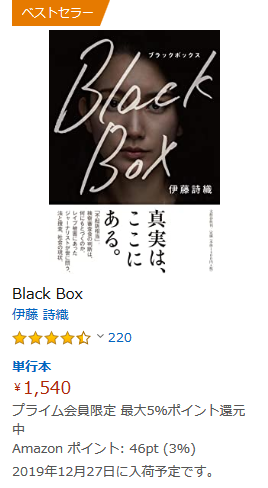 伊藤詩織　売り切れ