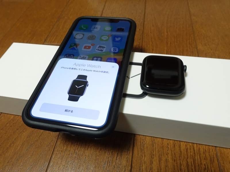 Apple Watch Series4をiPhoneとペアリング