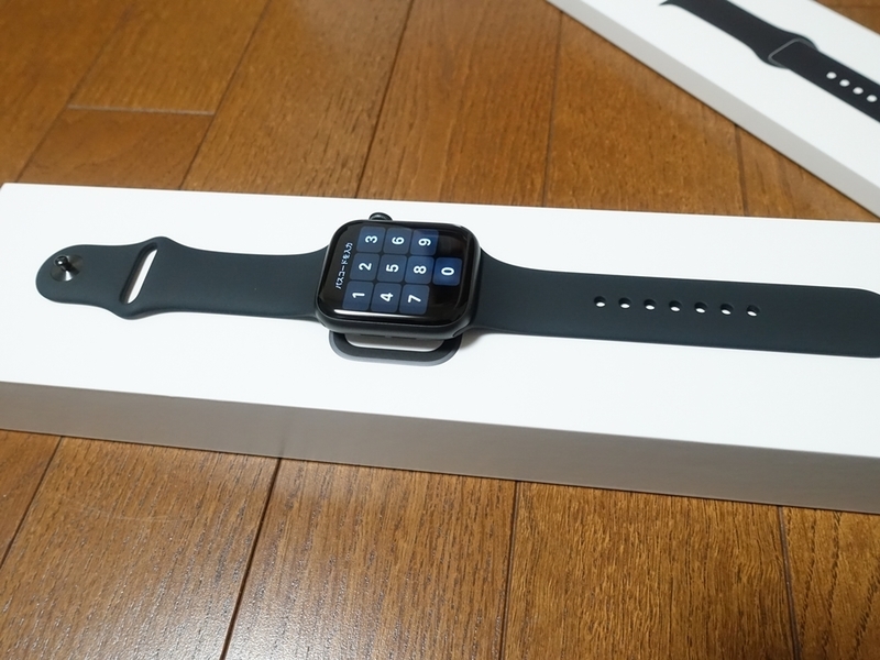 Apple Watch Series4のバンド装着状態