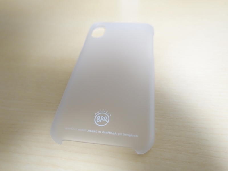 AndMesh iPhone X ケース Basic Caseの外観