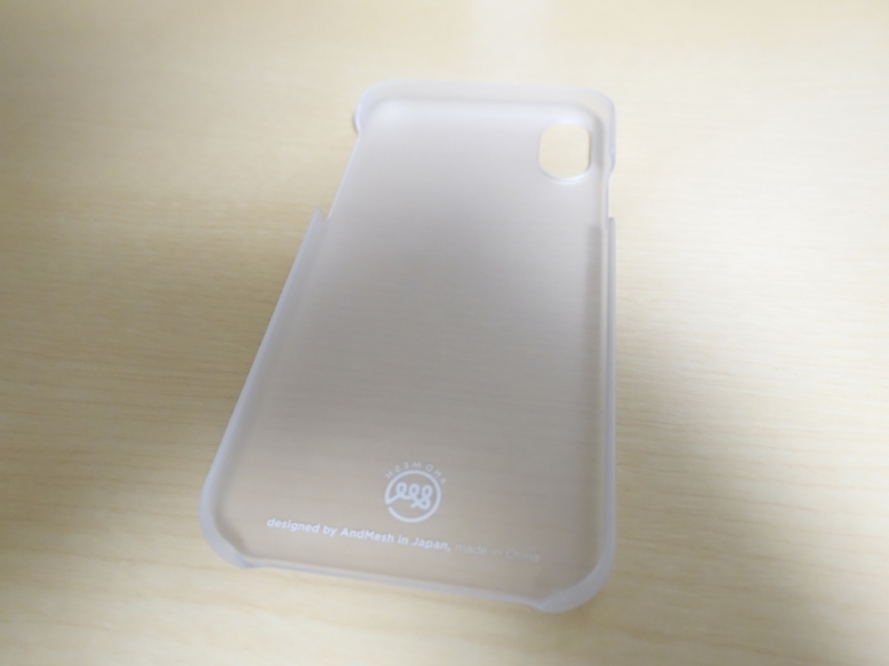 AndMesh iPhone X ケース Basic Caseの内側外観