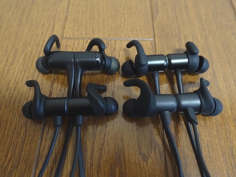 SoundPEATS(サウンドピーツ) Q12、Q30、Q34、Q35Proの外観比較