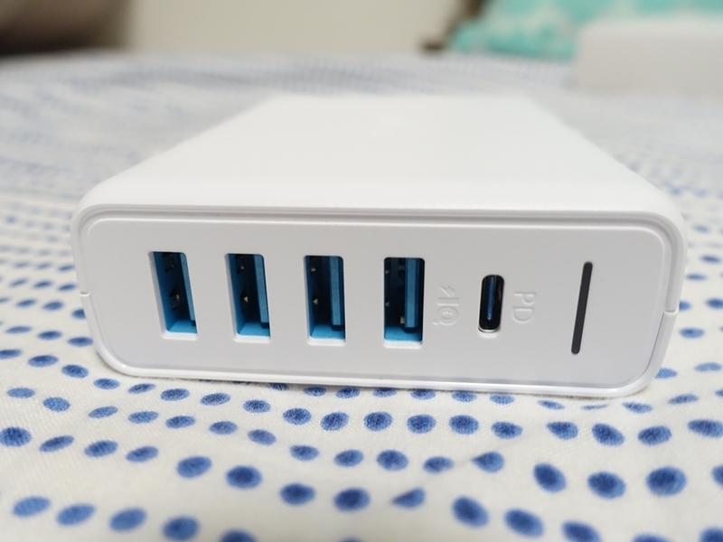 Anker PowerPort I PDのポート側外観