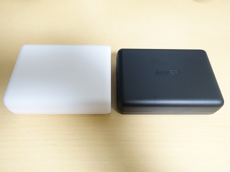 Anker PowerPort I PDとPowerPort Speed 5の外観比較