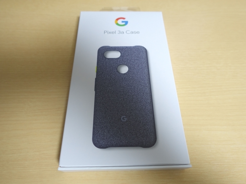 Google Pixel 3a 64GB、純正ケース(ブラック)