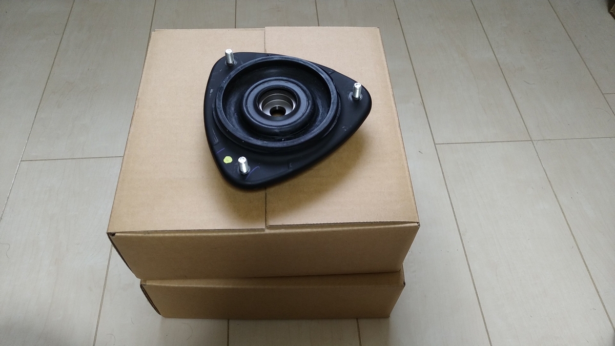 BPレガシィ アッパーマウントをDIYで交換してみた！《フロント編