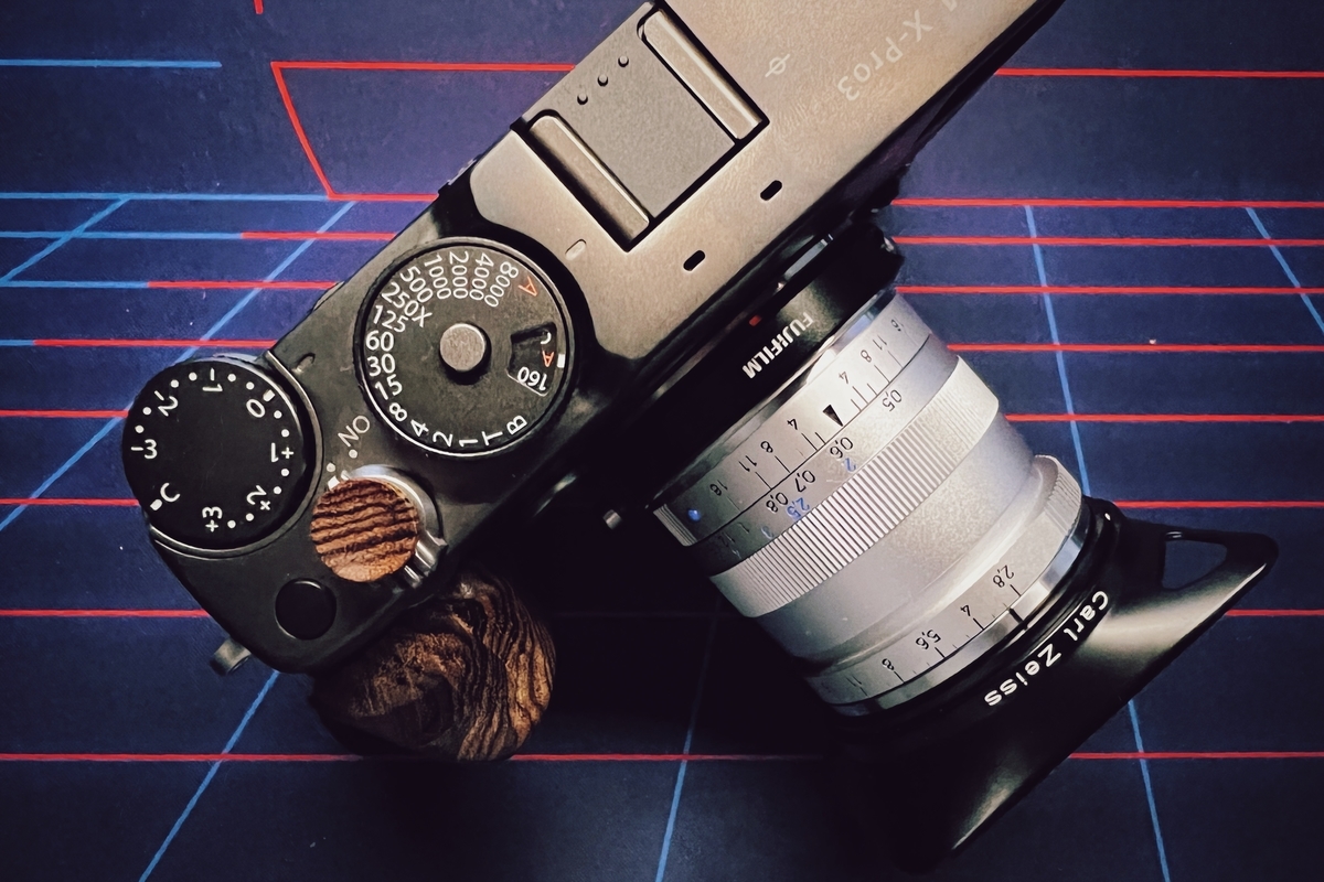 X-Pro 3にピッタリのレリーズボタン発見 - F16