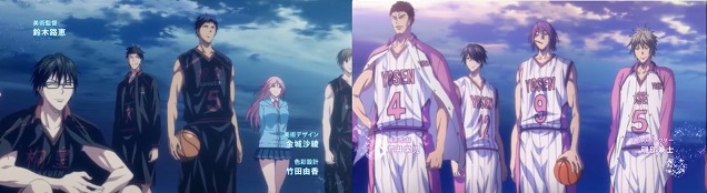 黒子のバスケ 三期ｏｐの光と影の使い方 アニメごろごろ