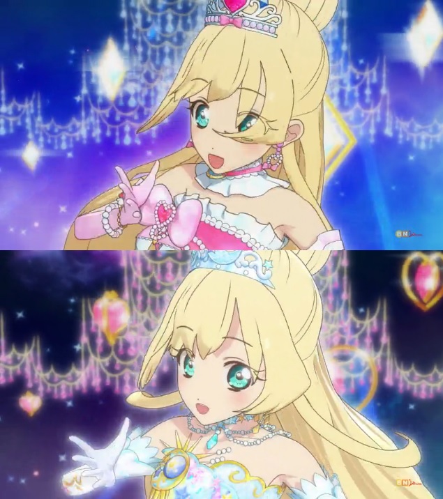 アイカツスターズ スライムから女神へ成長を遂げた3dcg アニメごろごろ
