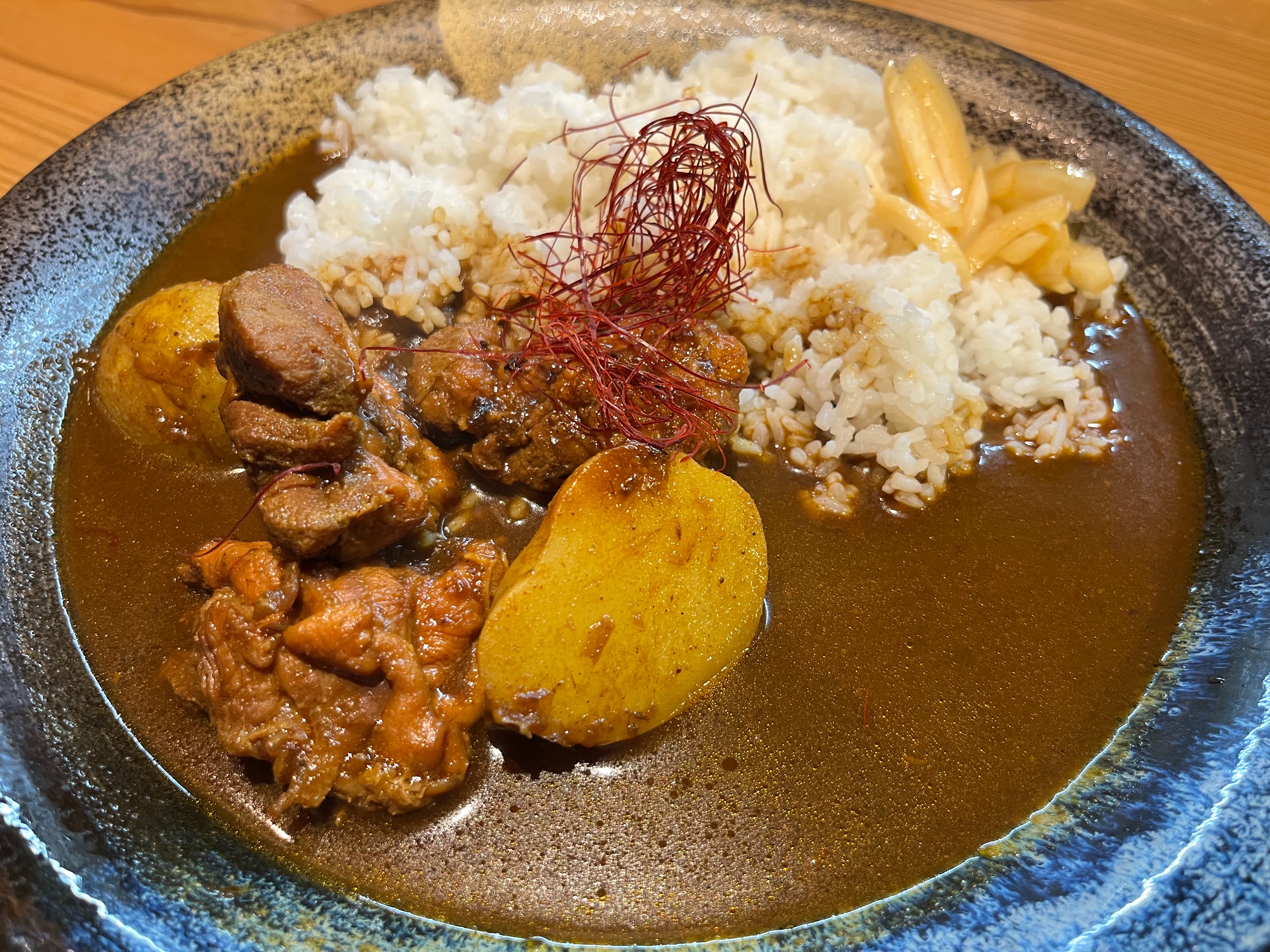 鹿児島市谷山中央「Onz Curry」 - タイキビーフカレー