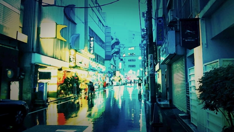 [加工品][街][路地裏][夜景]