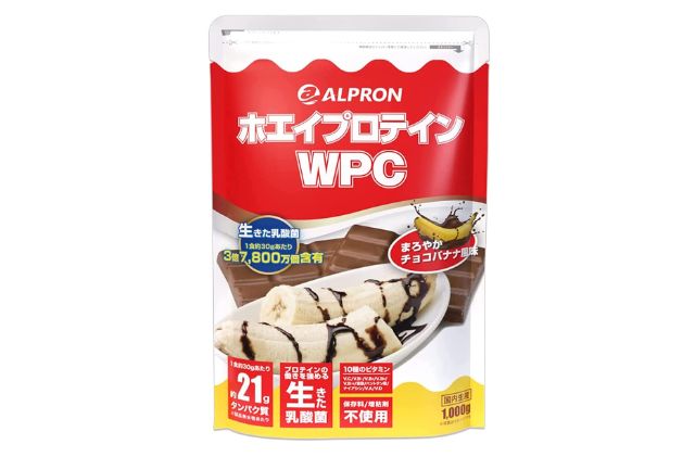 ALPRON WPC プロテイン WEBシリーズ まろやかチョコバナナ風味