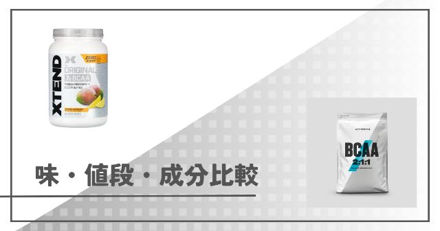 エクステンドとマイプロテインの比較分析