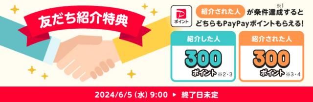 PayPayの友達紹介キャンペーンでもポイントがもらえる