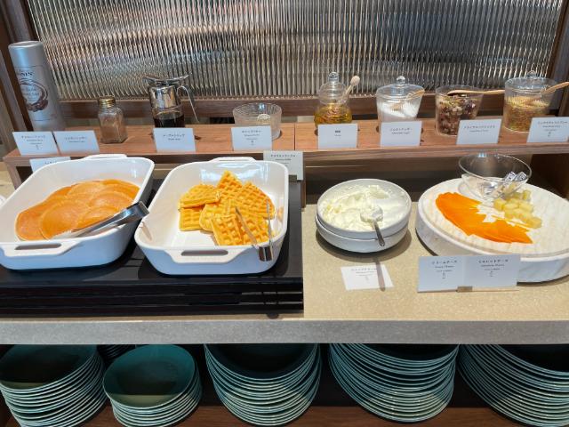 阪急グランレスパイア大阪 朝食 チーズ