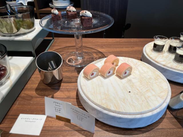 阪急グランレスパイア大阪 朝食 ブラウニー