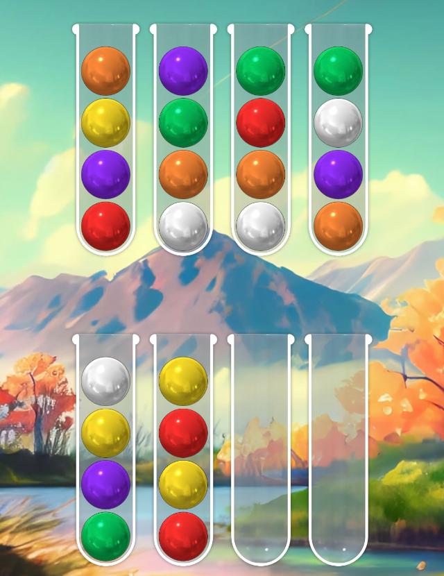 ポイントボール ゲーム画面