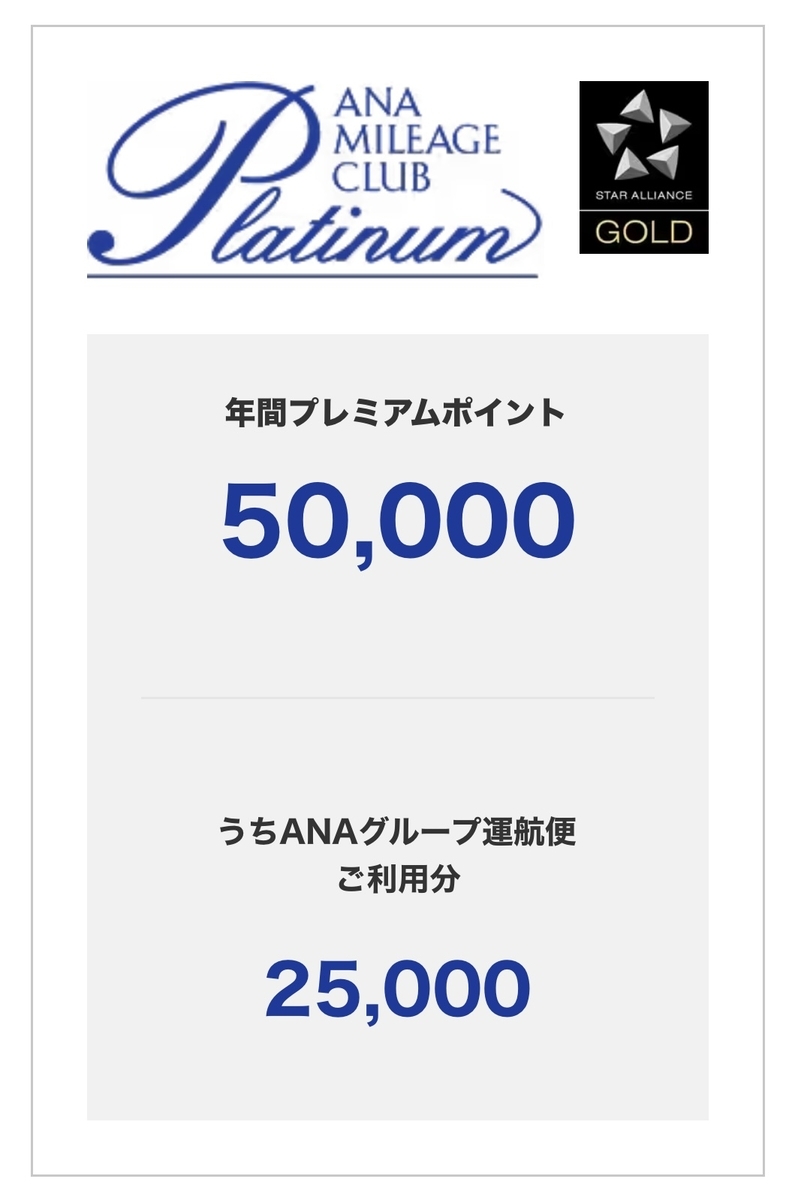ANA プラチナ会員 達成基準