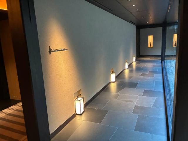 ヒルトン京都 エグゼクティブラウンジ 入口