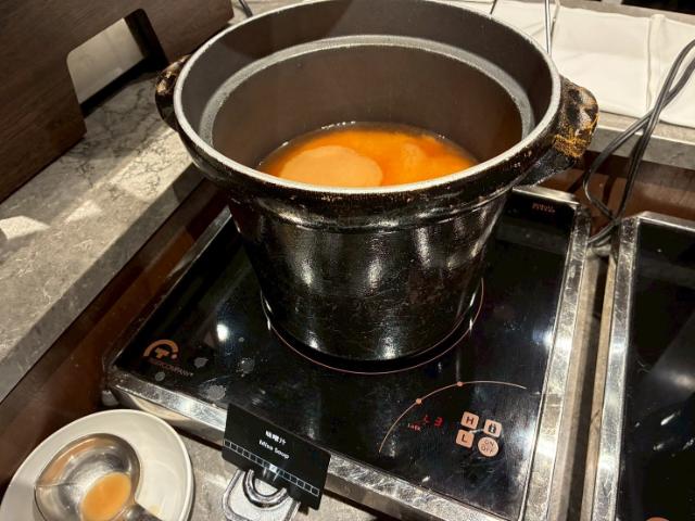 ヒルトン京都 朝食　味噌汁