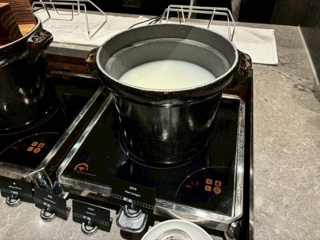 ヒルトン京都 朝食　お粥