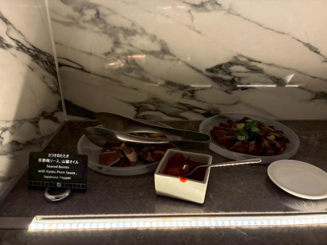 ヒルトン京都 朝食 カツオのたたき