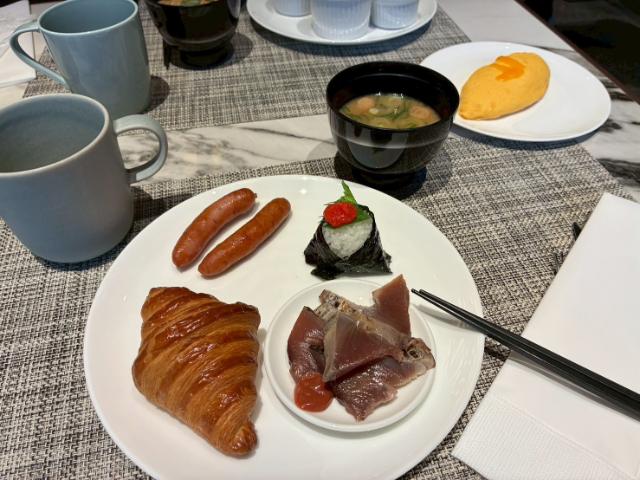 ヒルトン京都 朝食 取った料理