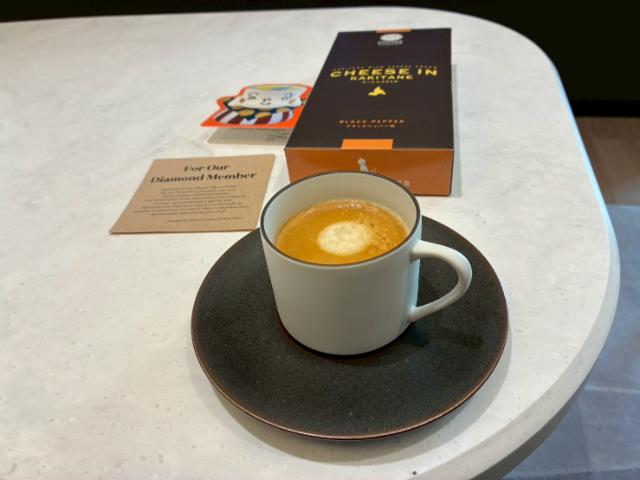 キャノピー大阪 ジュニアコーナースイート ネスプレッソで入れたコーヒー