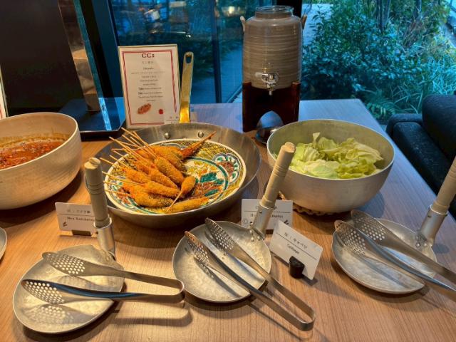 キャノピー大阪 大阪エリア 串 キャベツ