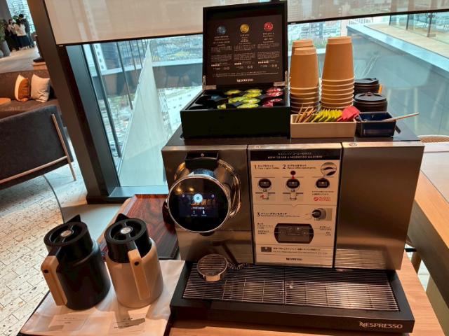 キャノピー大阪 コーヒーマシン