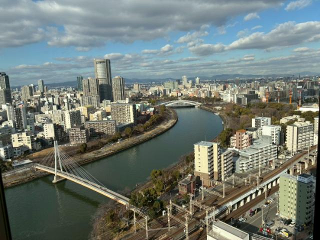 ダブルツリーbyヒルトン大阪城 リバービューの眺め