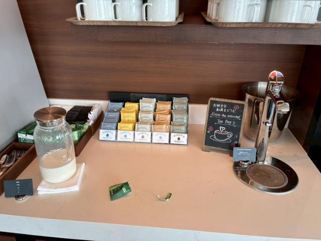 ダブルツリーbyヒルトン大阪城 朝食 紅茶