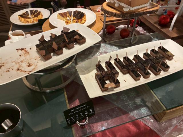 ダブルツリー大阪城 スイーツエリア ブラックフォレストショコラ