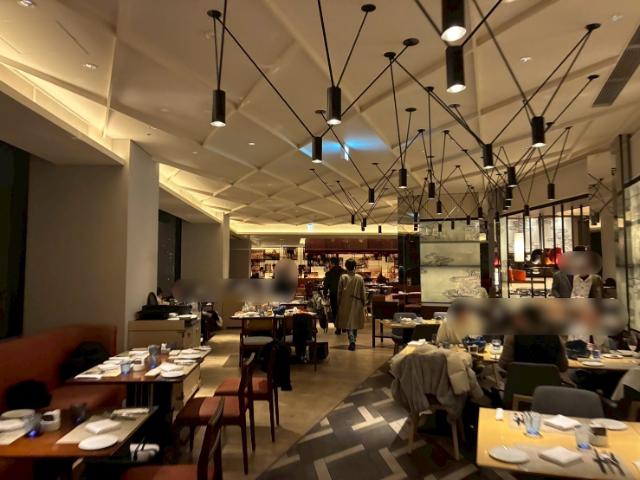 ダブルツリー大阪城 レストラン千 店内の雰囲気