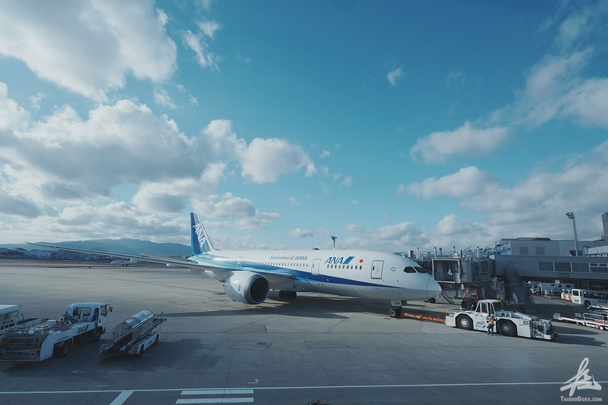 伊丹空港 9番ゲート - 大将がゆく