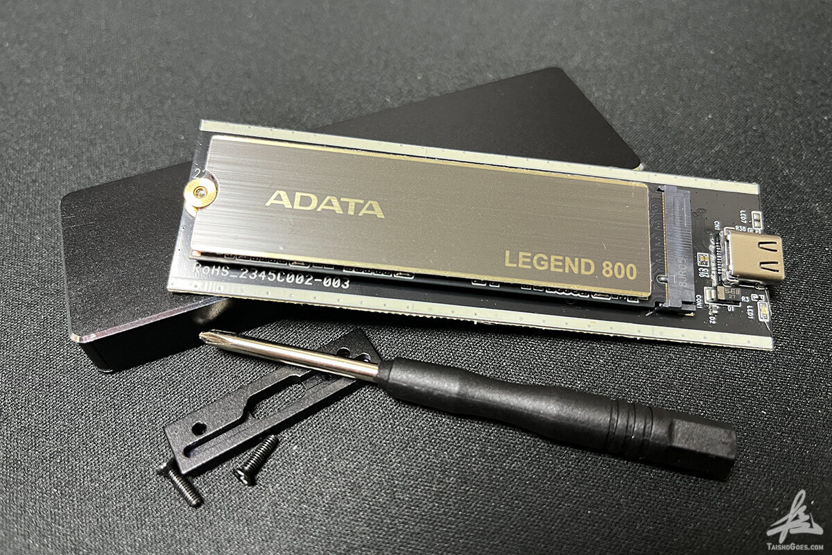 M.2のポータブルSSDを組み立てたお話 - 大将がゆく