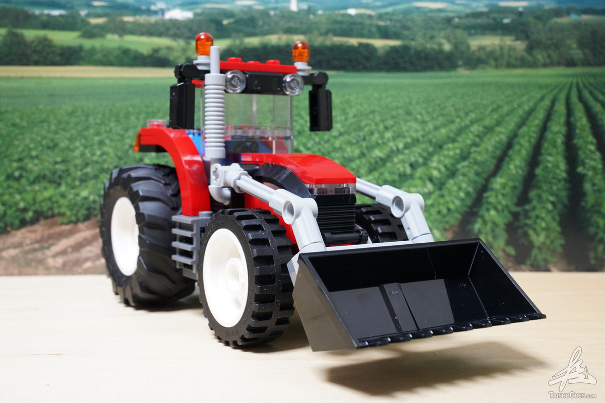 トラクターが欲しくなったお話｜LEGO トラクター（60287） - 大将がゆく