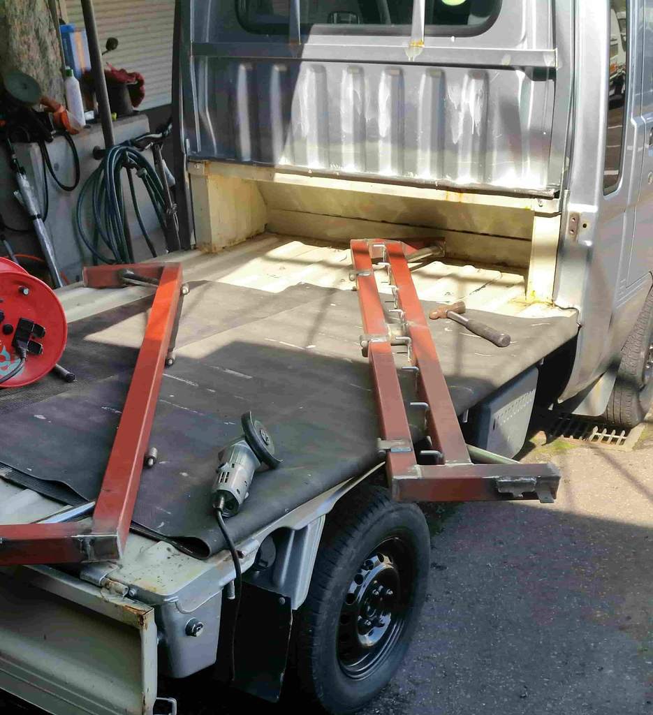 軽トラのあおりをバイク屋仕様にカスタムする3つの方法。 - が
