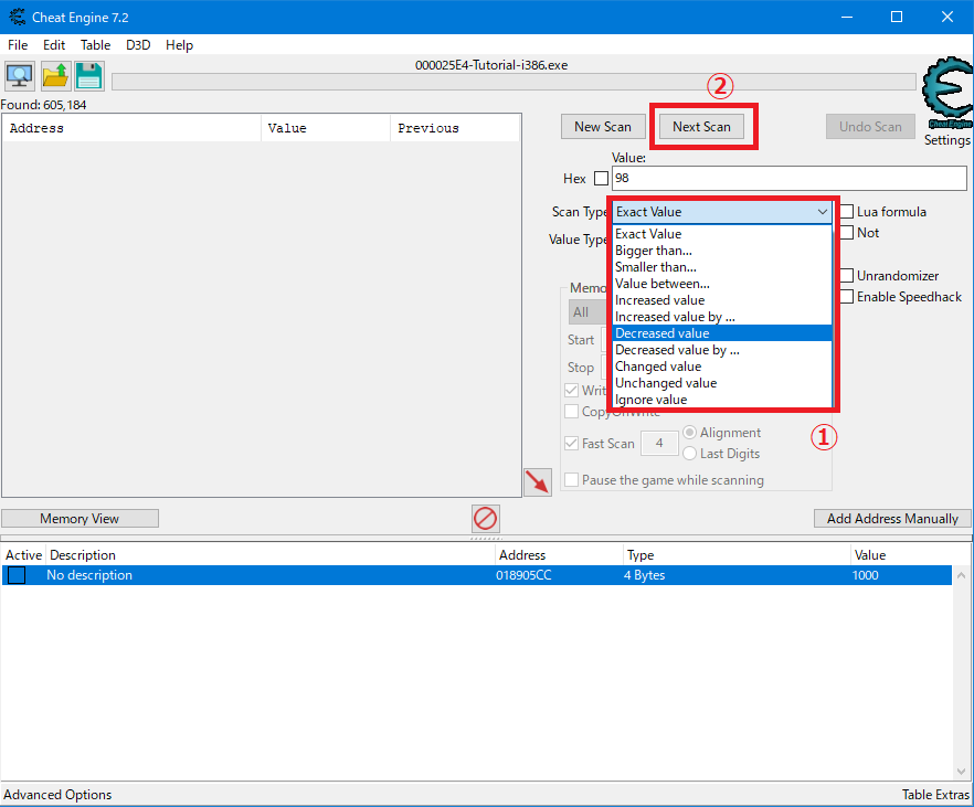 Cheat Engineの使い方 チュートリアルStep3の攻略 (ゲーム改造/チート) 結果だけでなく過程も見てください