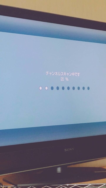 SONY KDL-40V2500 しばらくお待ちください 地デジ視聴できず - 家電 