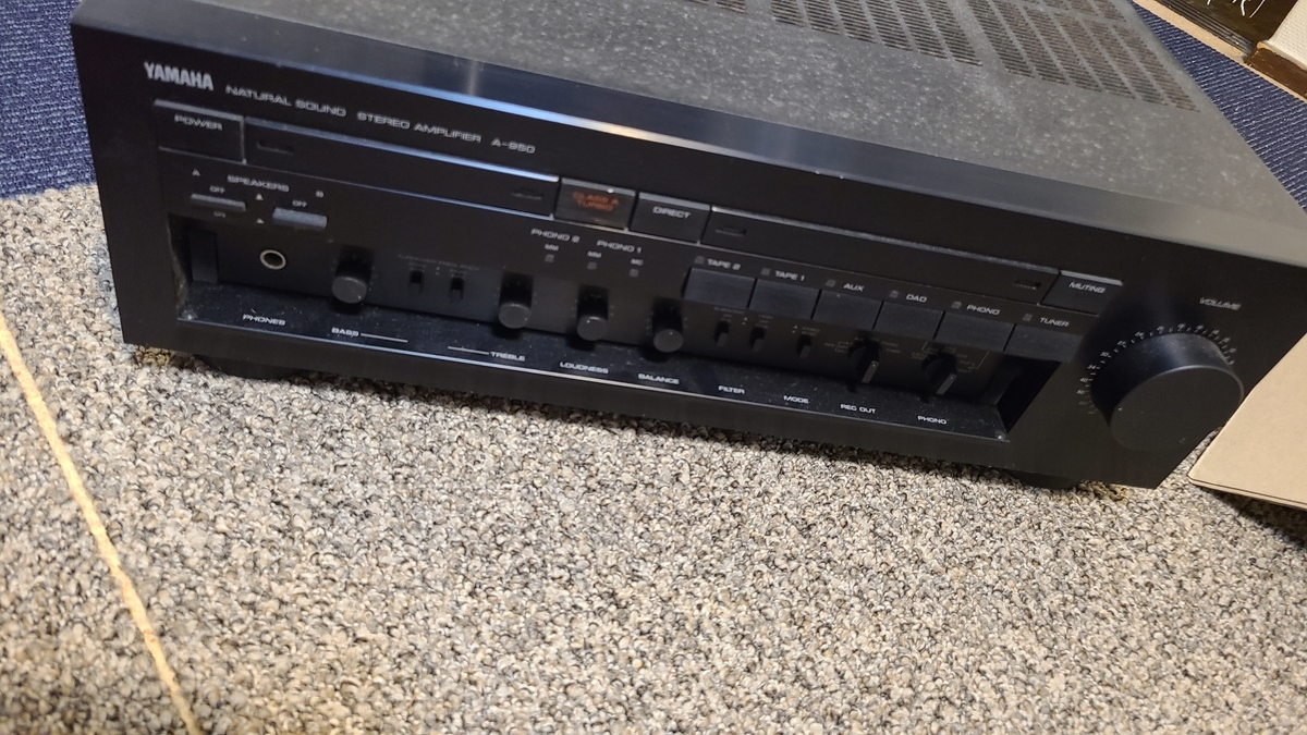 YAMAHA A-950 ステレオプリメインアンプ 音がいい！ - 家電